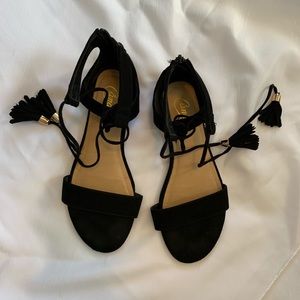 Black Strappy Sandals